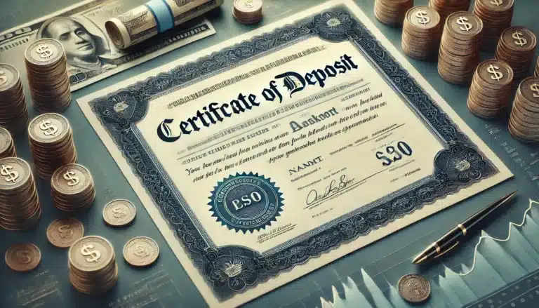 certificado de depósito