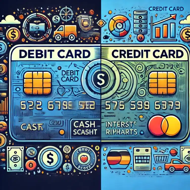 Diferencias entre tarjeta de débito y crédito