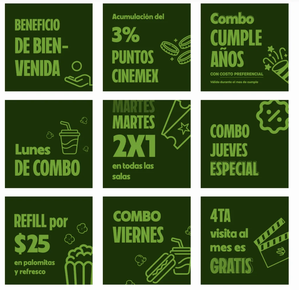 Captura de pantalla beneficios Nivel One.