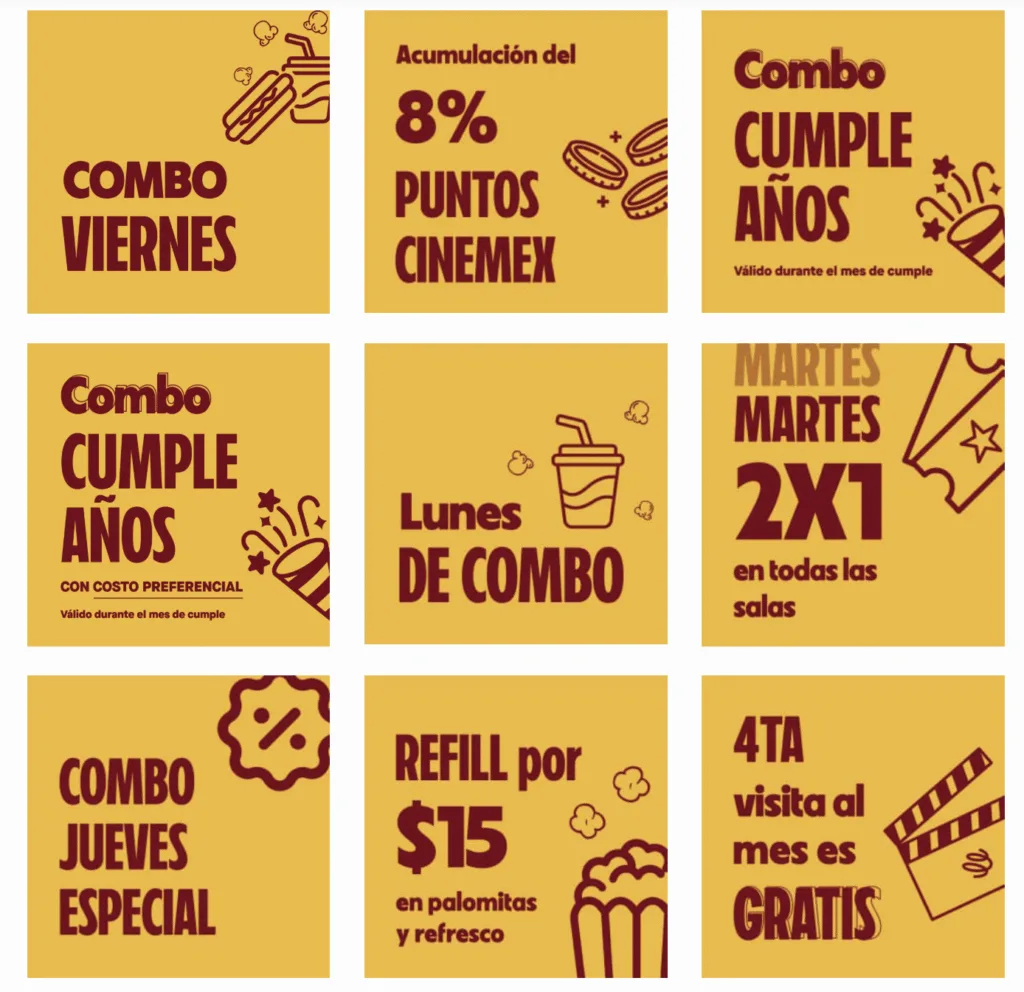 Captura de pantalla beneficios Nivel Gold.