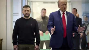 Zelenski se reúne con Trump