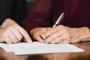 El testamento privado