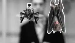 Imagen AP | Dron de rescate inspirado en murciélagos que usa ecolocalización