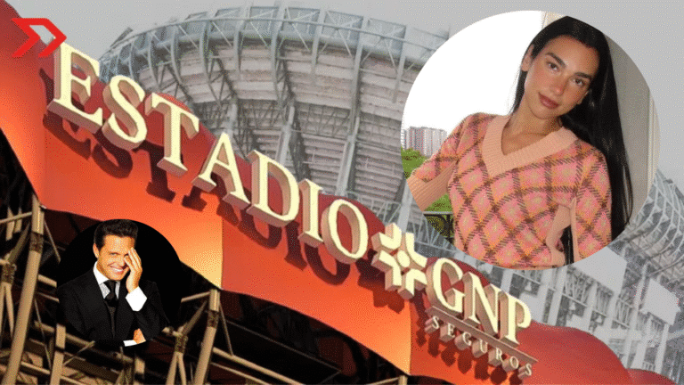 Dua Lipa en México en el Estadio GNP