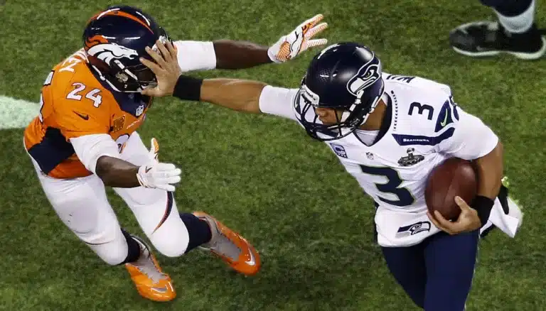 Quiniela NFL 2026: Patriots vs Broncos y Rams vs Seahawks.