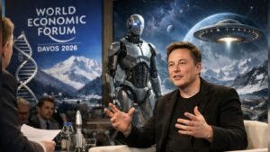 Elon Musk en Davos, by Jointly