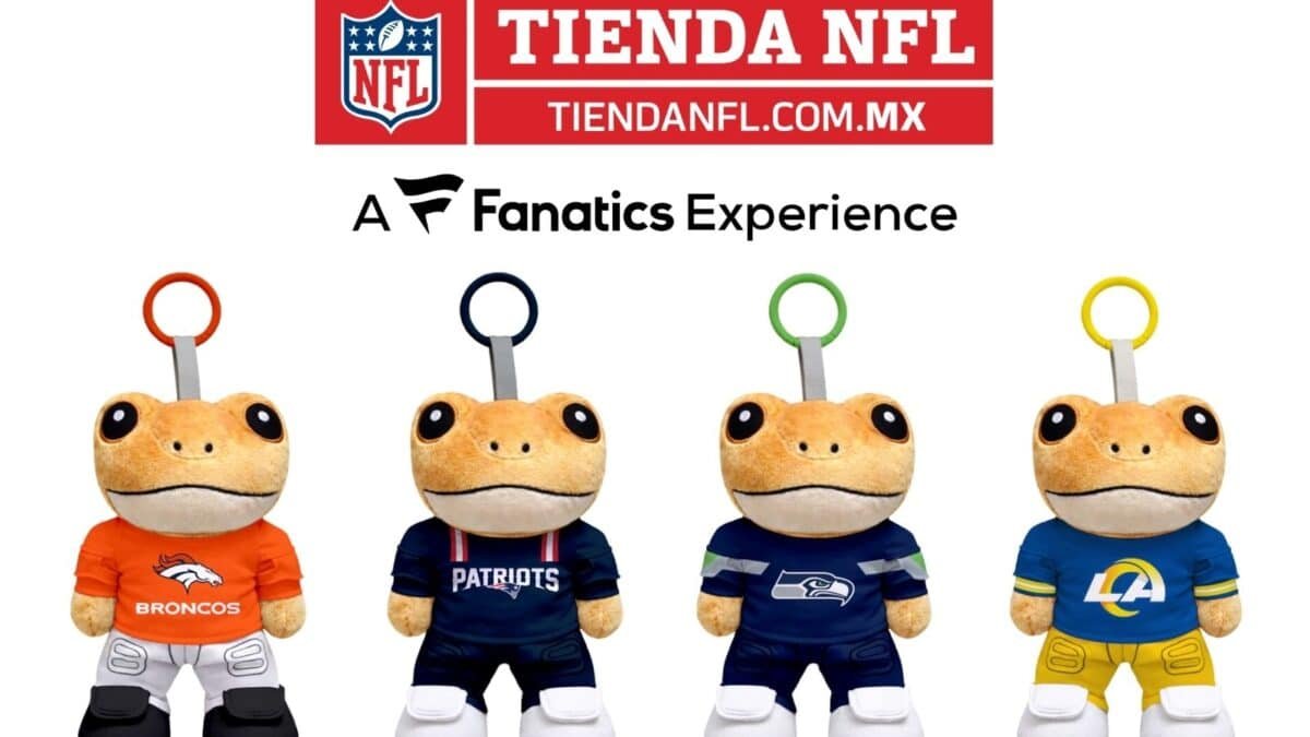 Peluches Concho Bad Bunny NFL equipos de Ángeles Rams, Patriotas, Broncos de Denver y Seattle Seahawks