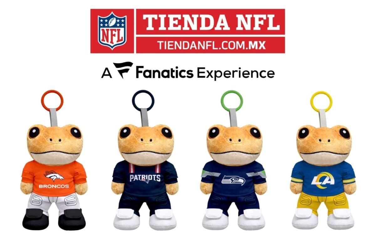 Peluches Concho Bad Bunny NFL equipos de Ángeles Rams, Patriotas, Broncos de Denver y Seattle Seahawks