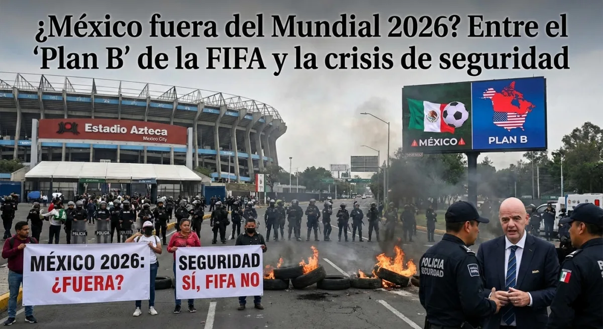 ¿Puede México quedar fuera del mundial? Descubre las razones detrás de la preocupación por la seguridad en Guadalajara.