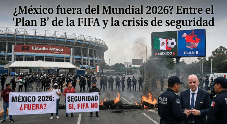 ¿Puede México quedar fuera del mundial? Descubre las razones detrás de la preocupación por la seguridad en Guadalajara.