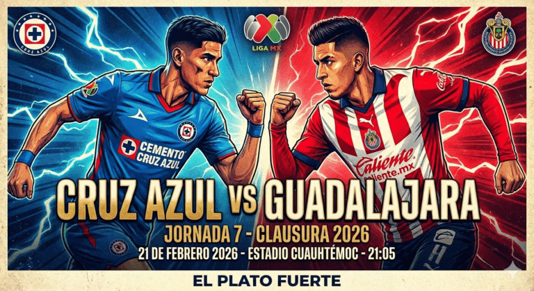 Justo a tiempo para el fin de semana futbolero. La Jornada 7 del Clausura 2026 está a punto de arrancar. Aquí tienes la previa con todo lo que necesitas saber sobre los partidos que definirán el rumbo del torneo.