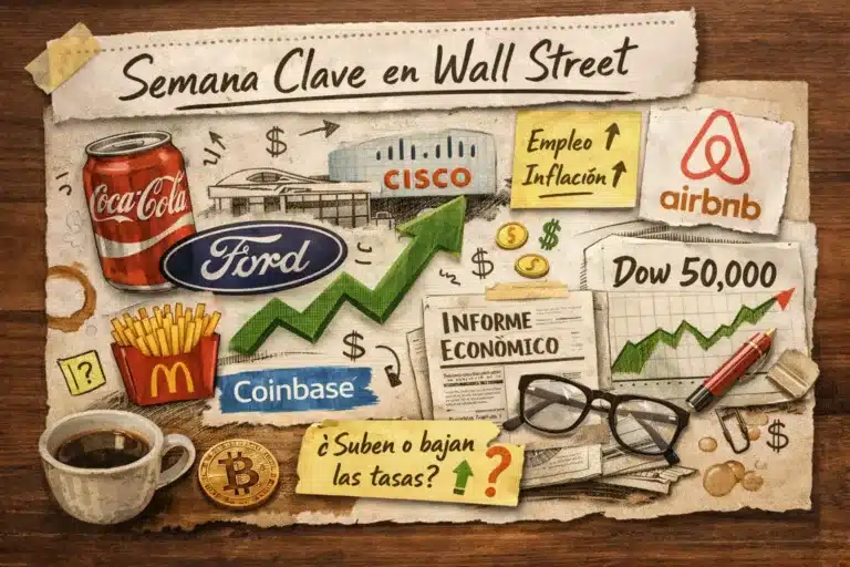 Una semana repleta de resultados fundamentales en Wall Street