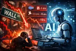 Wall street vende activos de software debido a la amenaza de la IA