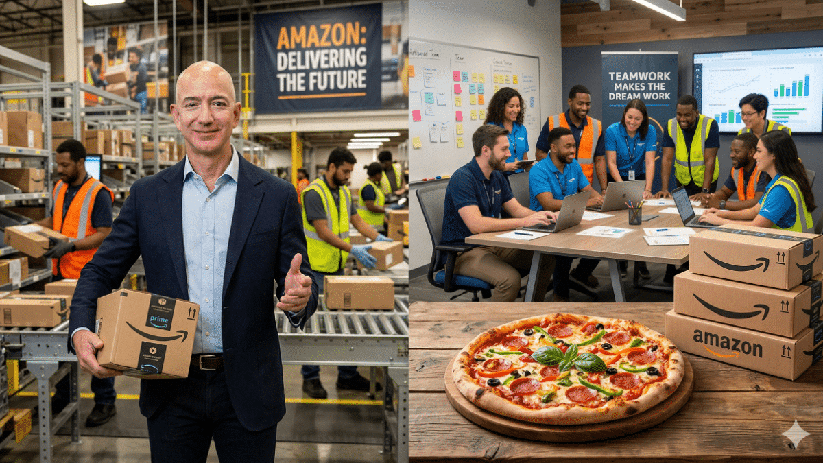 Regla de las dos pizzas de Jeff Bezos
