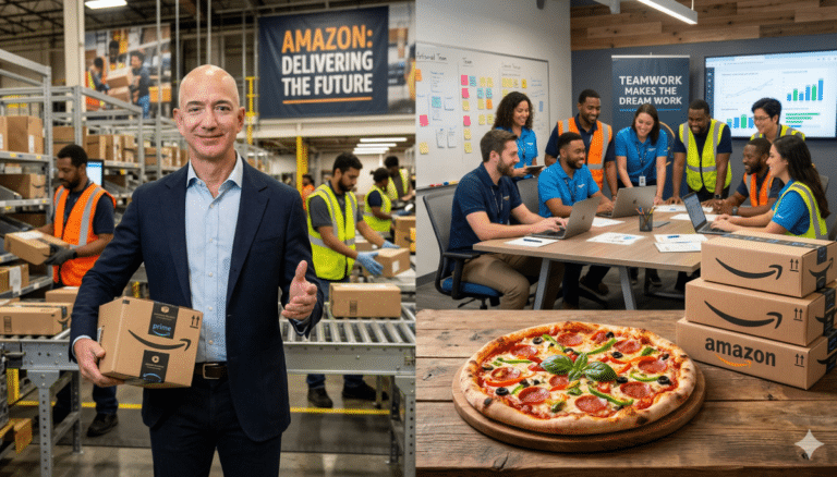 Regla de las dos pizzas de Jeff Bezos
