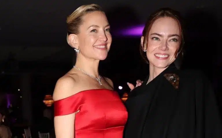 Emma Stone e Kate Hudson juntas en los BAFTA Awards