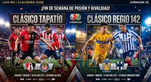 ¡La emoción está al rojo vivo! La Jornada 10 del Clausura 2026 ha llegado y promete ser el punto de inflexión del torneo.
