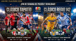 ¡La emoción está al rojo vivo! La Jornada 10 del Clausura 2026 ha llegado y promete ser el punto de inflexión del torneo.