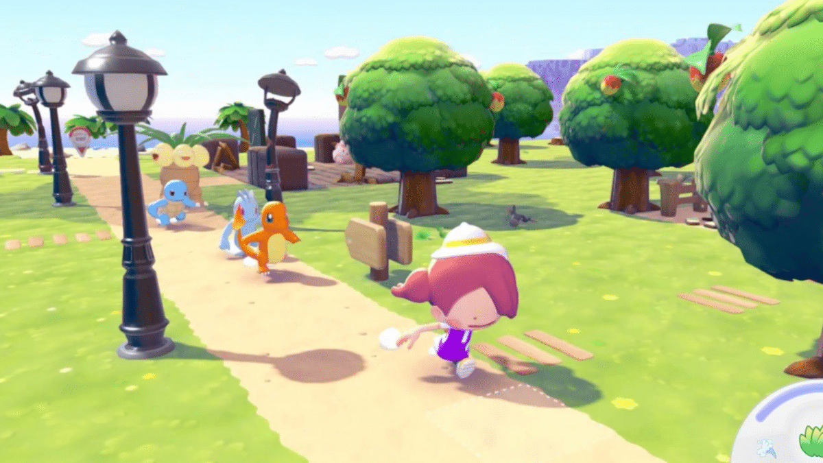 Juega con amigos en Pokémon Pokopia, el nuevo Pokémon simulación de vida. Construyan juntos el mejor hábitat en esta aventura cooperativa.