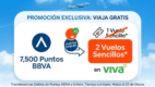 Promoción puntos BBVA al doble en Doters VivaAerobus