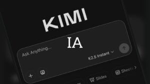 La interfaz de Kimi AI, la plataforma de inteligencia artificial de Moonshot AI que está revolucionando el mercado con su capacidad de procesamiento de contextos masivos y su modo agéntico.