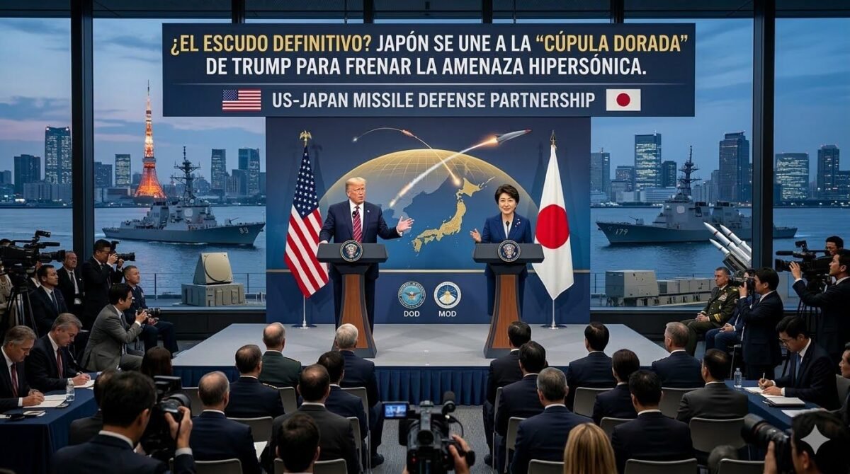 Japón ha confirmado su intención de integrarse formalmente en la "Cúpula Dorada" (Golden Dome)