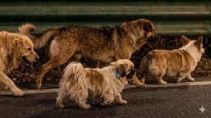 Siete perros que fueron robados en Jilin, China, protagonizaron un escape increíble al recorrer 17 kilómetros juntos durante dos días para regresar a casa