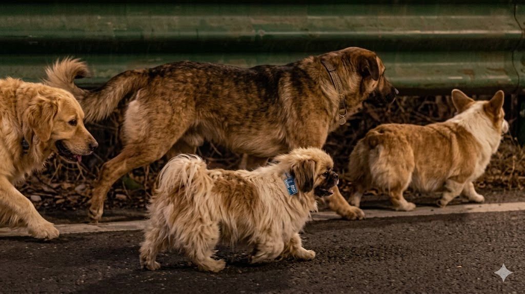 Siete perros que fueron robados en Jilin, China, protagonizaron un escape increíble al recorrer 17 kilómetros juntos durante dos días para regresar a casa