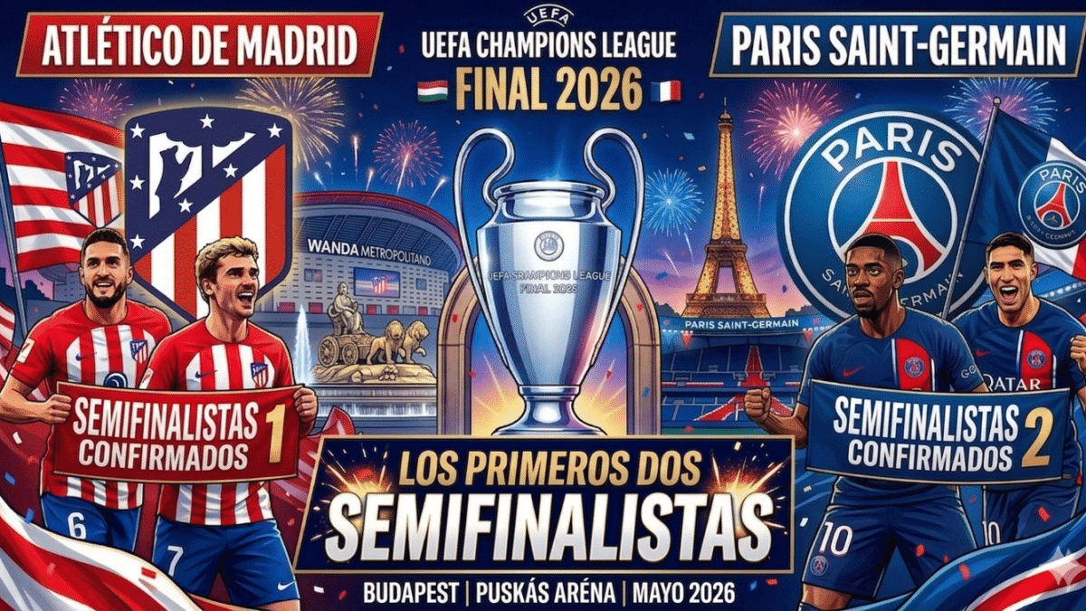 ¡Noche de emociones fuertes en Europa! Los cuartos de final de la UEFA Champions League 2025-26 han definido hoy a sus dos primeros semifinalistas tras dos batallas de estilos opuestos.