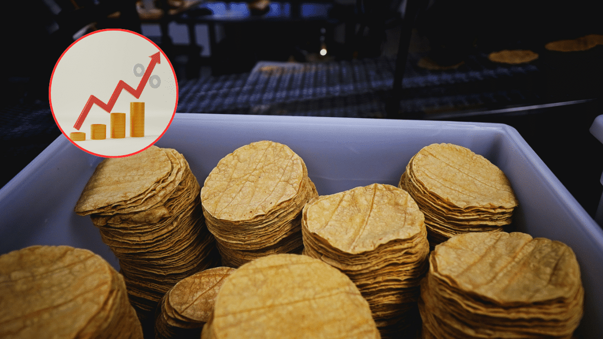 Aumento en el precio de la tortilla