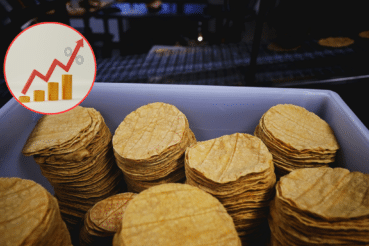 Aumento en el precio de la tortilla