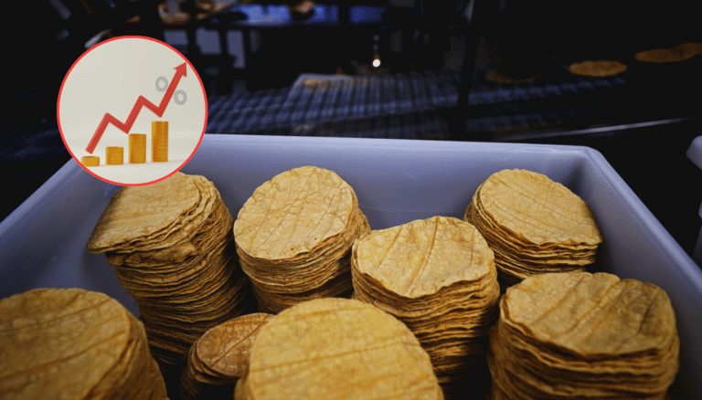Aumento en el precio de la tortilla