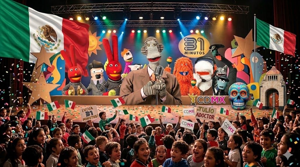 El elenco de 31 Minutos ofrecerá un concierto gratuito en el Zócalo capitalino para festejar a las infancias