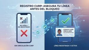 A partir del 1 de julio de 2026, todas las líneas móviles que no estén vinculadas a la Clave Única de Registro de Población (CURP) del titular serán suspendidas de manera definitiva.