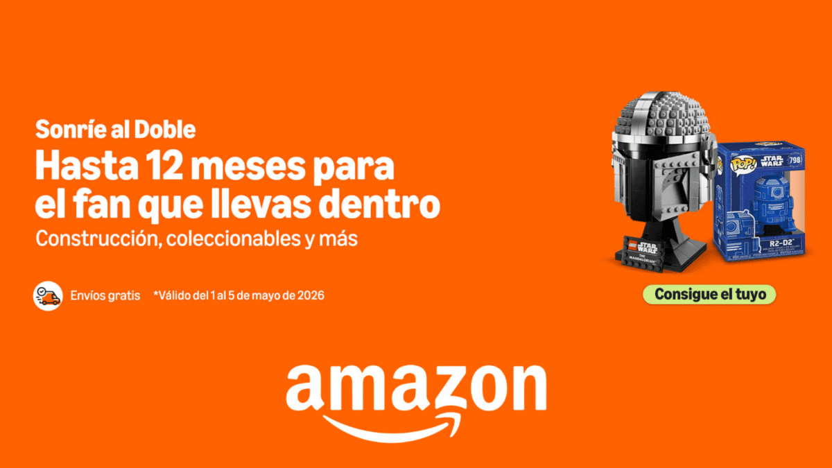 Amazon celebra el Star Wars Day con descuentos en LEGO y hasta 12 meses sin intereses