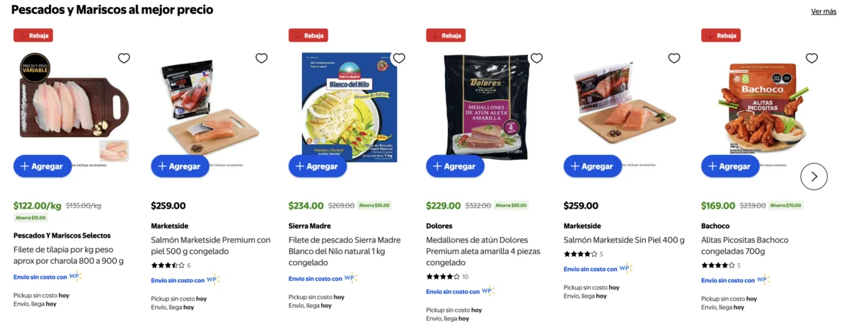 Carnes y pescados en oferta: Lo más destacado del Martes de Frescura Walmart