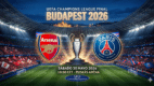 El planeta fútbol se detiene. Este sábado 30 de mayo de 2026, el imponente Puskás Aréna de Budapest será el epicentro del deporte mundial cuando el Paris Saint-Germain (PSG) y el Arsenal F.C.