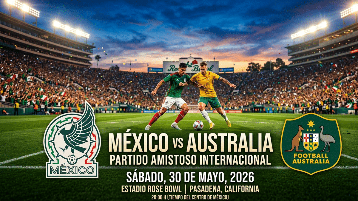 A menos de dos semanas del esperado pitazo inicial de la Copa Mundial de la FIFA 2026, la Selección Mexicana de Fútbol afronta este sábado 30 de mayo una de sus pruebas de fuego más determinantes.