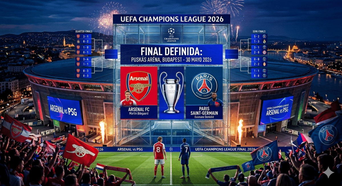 ¡Noche de drama y fútbol total en Europa! Se han definido los protagonistas que buscarán la gloria máxima en el Puskás Aréna de Budapest.