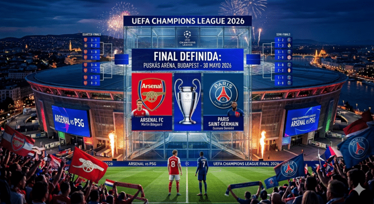 ¡Noche de drama y fútbol total en Europa! Se han definido los protagonistas que buscarán la gloria máxima en el Puskás Aréna de Budapest.