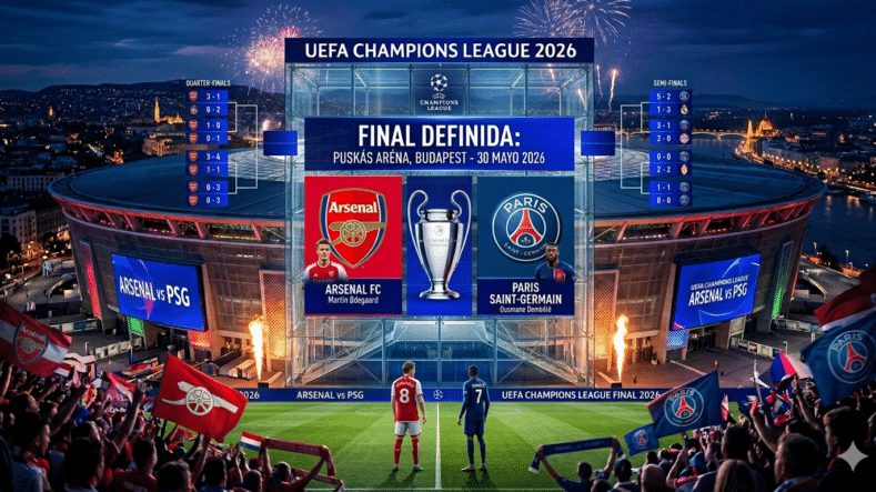 ¡Noche de drama y fútbol total en Europa! Se han definido los protagonistas que buscarán la gloria máxima en el Puskás Aréna de Budapest.