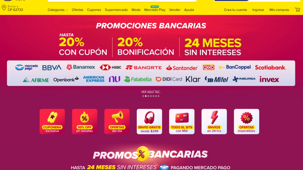 Hot Sale 2026 en Mercado Libre: todas las promociones bancarias para ahorrar más