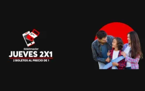 Jueves 14 de mayo 2x1 Ticketmaster para Teatro y Conciertos en CDMX y área metropolitana