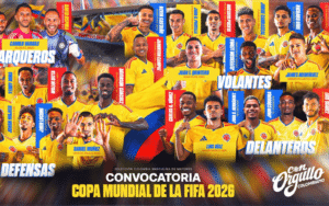 Lista convocados Colombia al Mundial 2026: estos son los 26 elegidos de Néstor Lorenzo