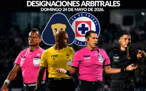 Los árbitros de la Gran Final: Ismael López y Daniel Quintero pitarán el Pumas vs Cruz Azul
