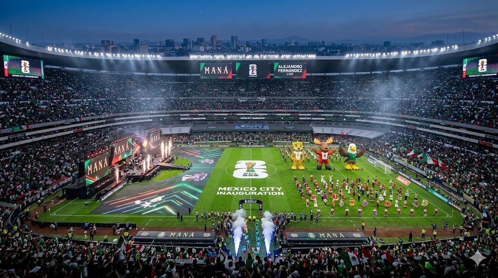 México se declara listo para la histórica inauguración del Mundial 2026
