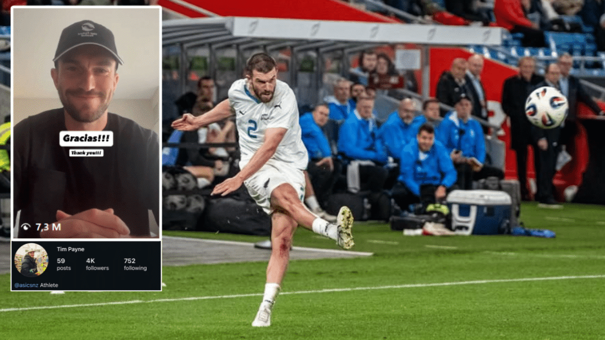 El perfil oficial de Tim Payne marca un hito histórico al alcanzar 1.2 millones de seguidores, consolidando el impacto real de la afición mexicana en la imagen digital del futbolista neozelandés.