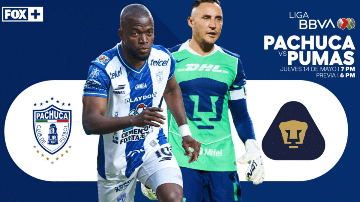 Pachuca vs. Pumas HOY: alineaciones, horarios y dónde ver la semifinal