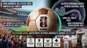 Mundial de la FIFA 2026 en México, Estados Unidos y Canadá, las autoridades epidemiológicas globales han intensificado la vigilancia