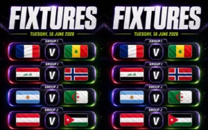 4 Partidos claves sacuden el Mundial 2026 este martes 16 de junio